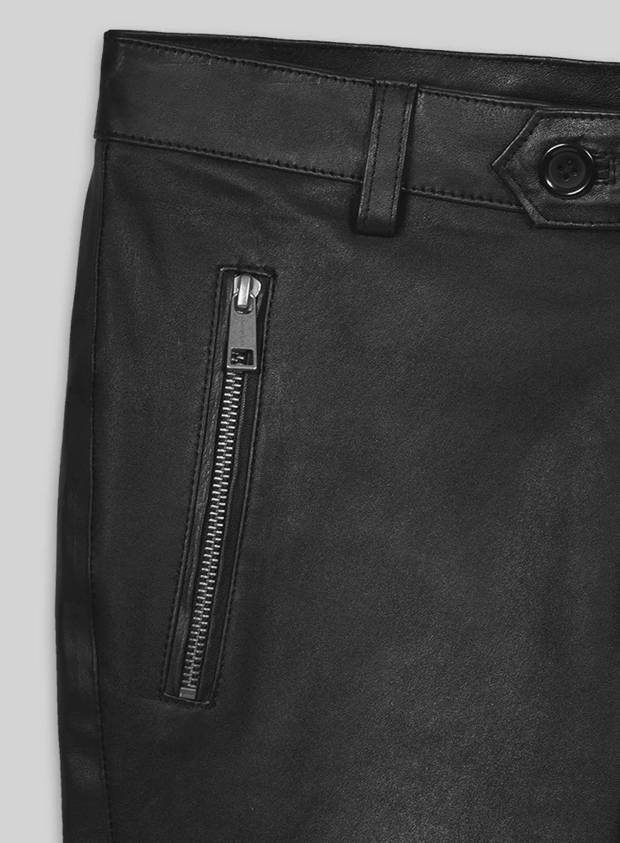 Women's Zora Leather Pants - Image 3