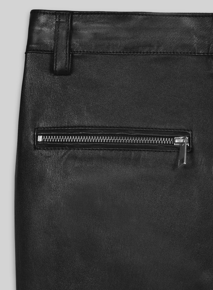 Women's Zora Leather Pants - Image 4