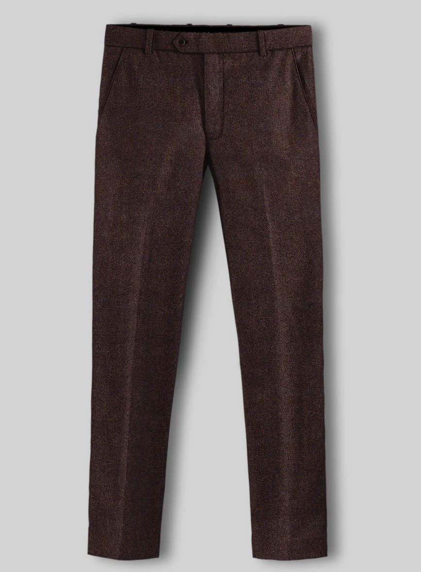 Woodland Brown Heavy Tweed Suit - Image 5