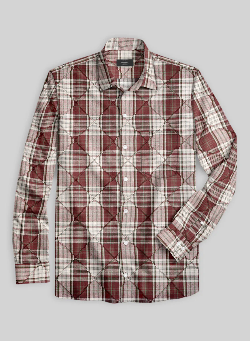 Woodsman Tartan Stitch Cotton Shirt - Image 3
