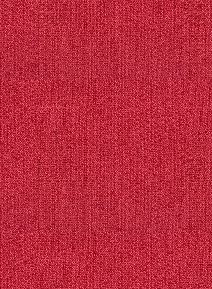 Wool Red Jacket - Image 3