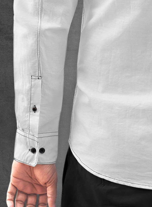 Work V Style Shirt - Image 5