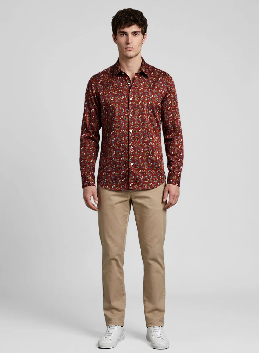 Zaverio Silk Cotton Shirt - Image 4