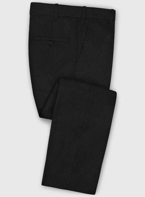 Lanificio Zegna Traveller Black Wool Suit - Image 6
