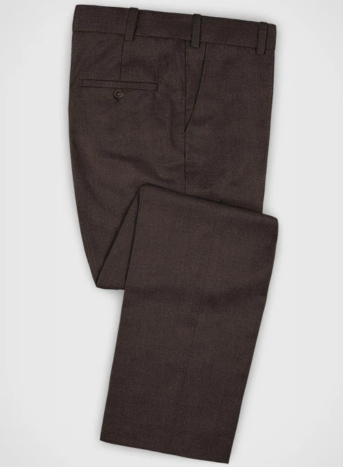 Lanificio Zegna Traveller Brown Wool Suit - Image 5