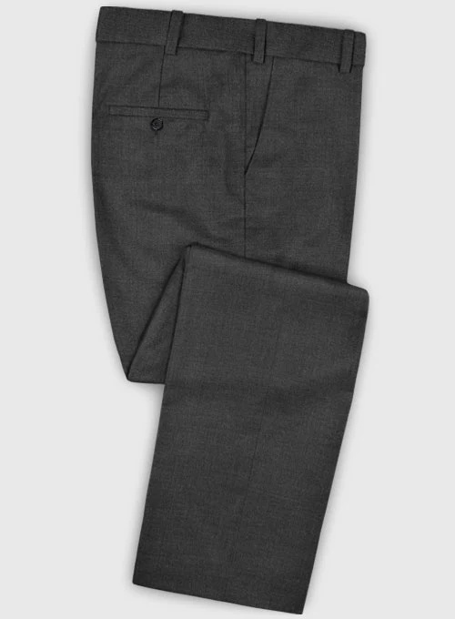 Lanificio Zegna Traveller Charcoal Wool Suit - Image 6