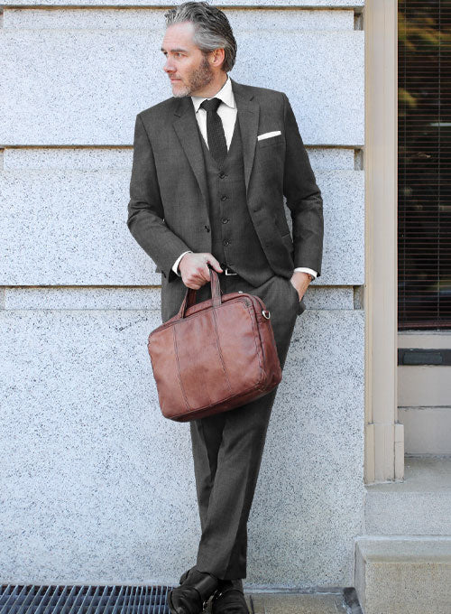 Lanificio Zegna Traveller Gray Wool Suit - Image 3