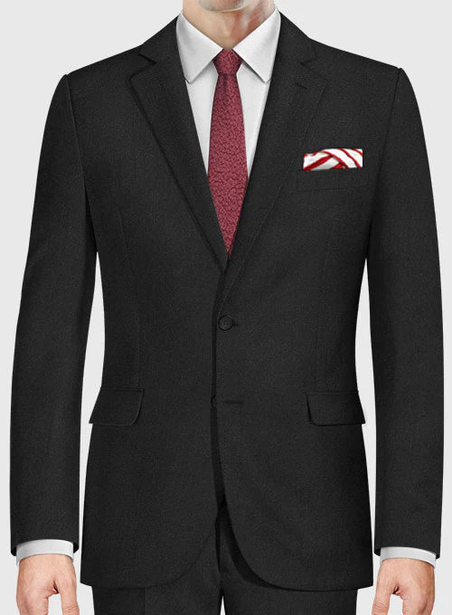 Lanificio Zegna Trofeo Black Wool Suit - Image 5