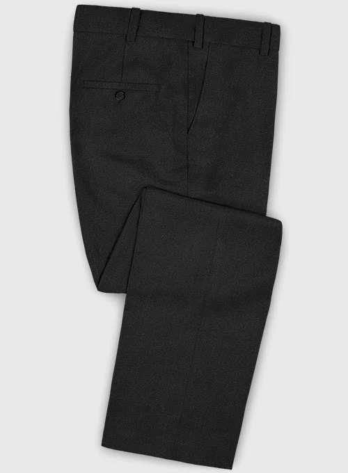 Lanificio Zegna Trofeo Black Wool Suit - Image 6