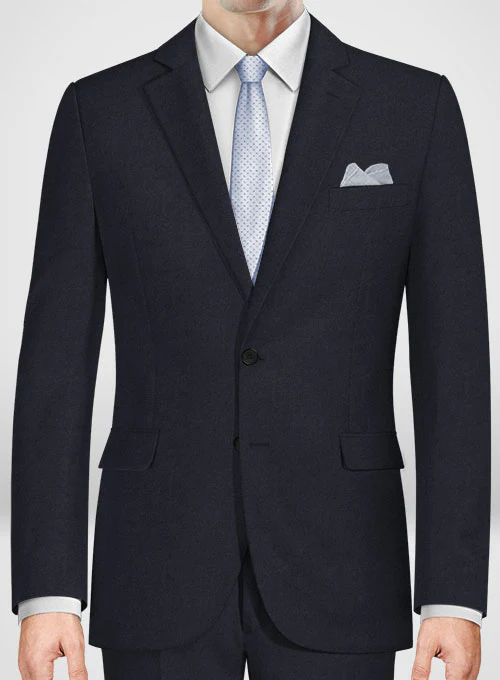 Lanificio Zegna Trofeo Dark Blue Wool Suit - Image 5