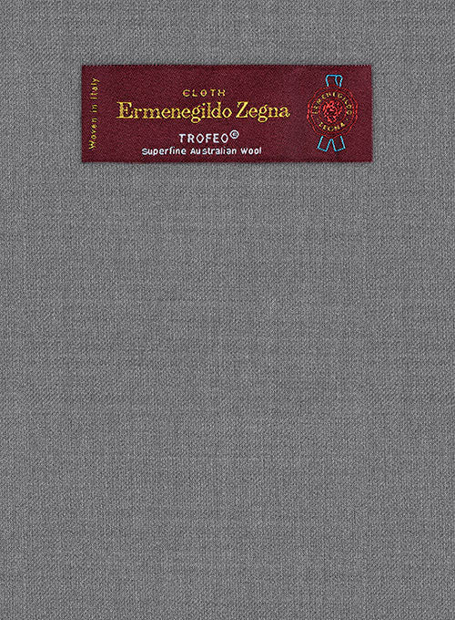 Lanificio Zegna Trofeo Gray Wool Suit - Image 2