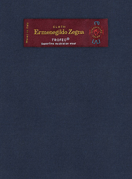 Lanificio Zegna Trofeo Royal Blue Wool Jacket - Image 2