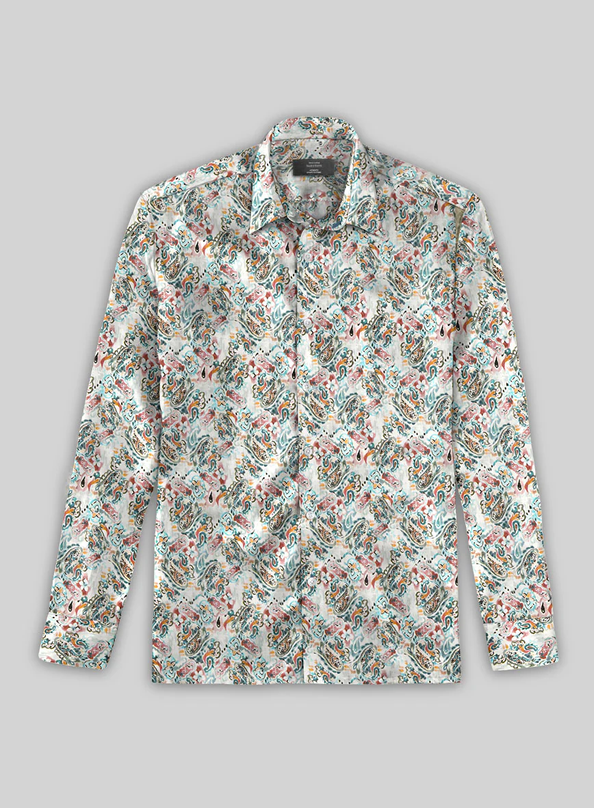 Zevran Silk Cotton Shirt - Image 2
